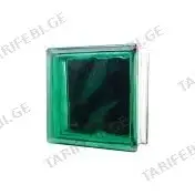 მინა ბლოკი Incolored Green JH061