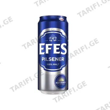 ლუდი "ეფეს" (ქილა) 0,5ლ