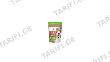 "მირატორგ"- ძაღლის რაგუ"MEAT"ბატკნის 24*80გრ(1+)