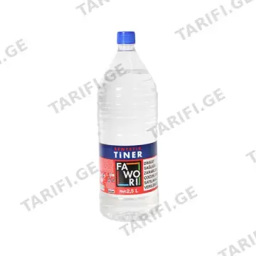 2.5ლ სინთეთიკური გამხსნელი FAWORI SYN.TINNER