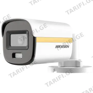კამერა,Hikvision, DS-2CE10KF3T-L, 2.8mm,HDTVI,5mp,Bullet,Fix,WL20m,ColorVu,Mic