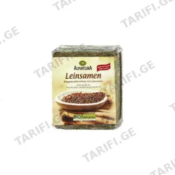 პური სელის მარცვლებით /Alnatura /500გრ