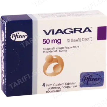 ვიაგრა ტაბლეტი 50მგ #4 0 Viagra tab 50mg #4