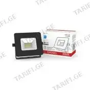 gauss LED პროჟექტორი 10W IP65 6500K შავი PROMO - 613100310P