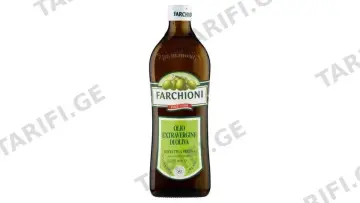 FARCHIONI ზეითუნის ზეთი-ექსტრა ვერჯინე 500 მლ