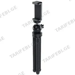 Green Lion Flexible Tripod with Foam Grips - Black GNFLTRIPDBK