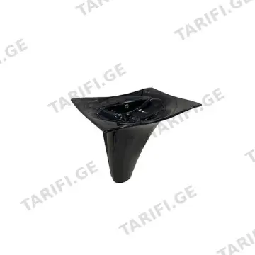 აბაზანის ნიჟარა ჩამოსაკიდი LOTUS MONOBLOCK W.HUNG WB.WITH TAP HOLE-60CM-A.BLCK-EXT