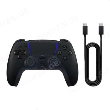 კონტროლერი Playstation DualSense Wireless Controller Midnight Black & USB Cable for PC