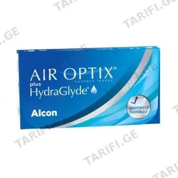 კონტაქტური ლინზა ALCON Air Optix HydraGlyde +6.00 ერთთვიანი ბლისტერი #3