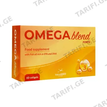 ომეგა ბლენდი - Omega Blend ფორტე 60 კაფსულა