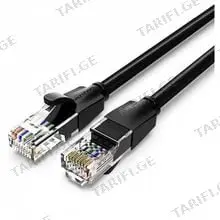 VENTION IBEBJ Cat.6 UTP Patch Cable 5M Black