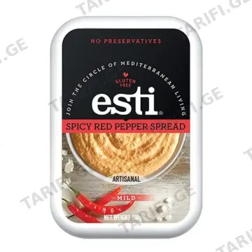 ცხარე წითელი წიწაკის დიფი/ Esti/ 150 გ
