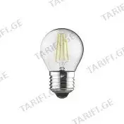 ლედ ნათურა ბურთი -4W E27 2700K L177-1332 ლუქსრამი
