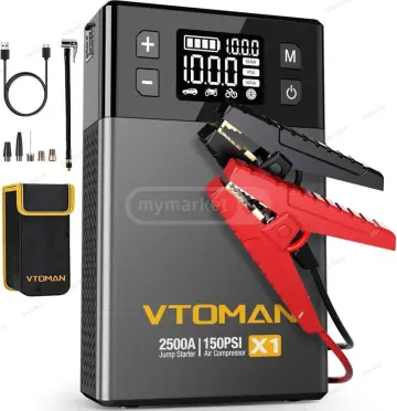 VTOMAN-ის ავტომობილის დამქოქი Jump Starter