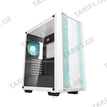 ქეისი - Deep Cool CC560 WH V2 White - 4x120 Fan LED