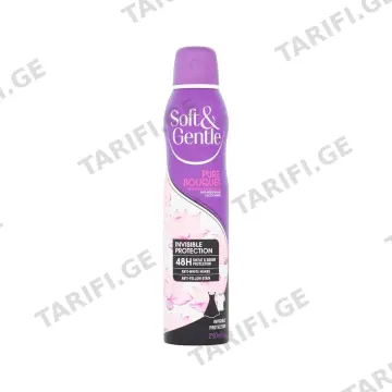 დეოდორანტი სპრეი INVISIBLE 250მლ 0001 სოფთ ენდ ჯენთელ - Soft and Gentle