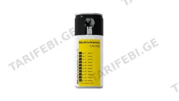 BLACK BRUIN ენერგეტიკული სასმელი მულტივიტმინი-250მლ