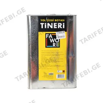 15 ლ გზის საღებავის გამხსნელი FWR YOL Ç.B.TİNERİ 15LT