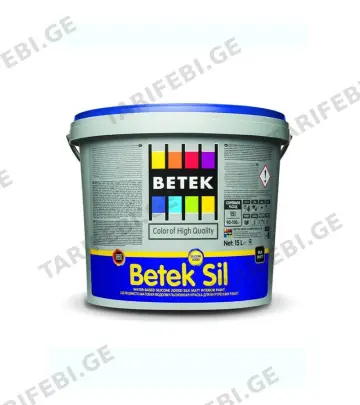 საღებავი Betek SIL RG1 7.5ლტ