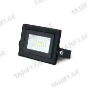ლედ პროჟექტორი 10W IP65 6500K gauss Qplus შავი - 613511310