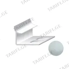 შიდა კუთხე ფილის Salag PVC 9/2500 მმ Marm. თეთრი კლდე