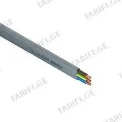 კაბელი Sakcable H05VVH2-U 3x1.5 50 მ.