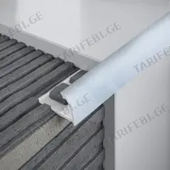 კუთხე გარე SALAG 019171 PCV 9mm/2,50m "Mramor" ბეჟი-ვერცხლისფერი