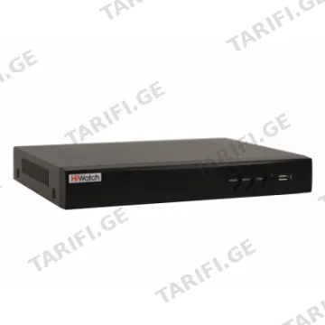 ჩამწერი NVR, Hiwatch DS-N308P(D), 1sata, 8ch, poe