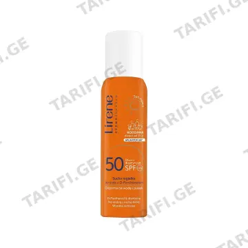 მისტი ტანის Panthenol SPF50+ 150მლ 1206 ლირენე - Lirene
