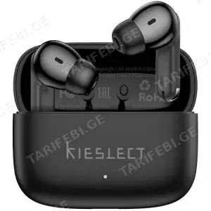 Kieslect Adjustable Earbuds Jet Black