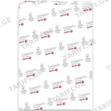 საოფისე ქაღალდი XEROX PAPER COLOTECH PLUS SILK COATED SR A3 003R90366 210 g/m2 (250 SHEETS)