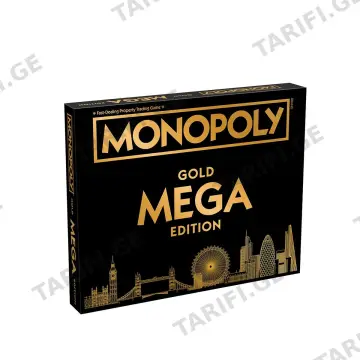 სამაგიდო თამაში Mega GOLD Monopoly Winning Moves-405116