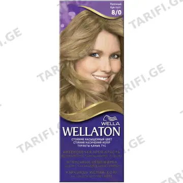 თმის საღებავი WELLATON 8/0 HELLBLOND