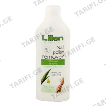 ლაქის მოსაშორებელი Tea Tree Oil 200 მლ 0637 ლილიენი - Lilien