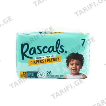 საფენი ბავშვის 7 ზომა 17+კგ 26 ცალი 1645 რასკალს - Rascals