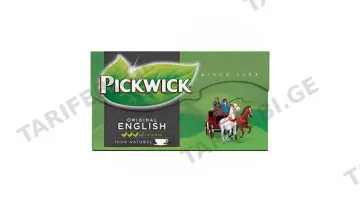 Pickwick შავი ჩაი ორიგინალი ერთჯ. 20ც