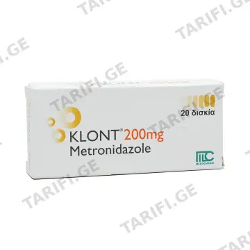 Klont - კლონტი 200მგ 20 ტაბლეტი