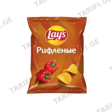 ჩიფსი „წითელი წიწაკის“ გემოთი 140გრ ლეისი