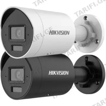 კამერა,Hikvision, DS-2CD2043G2-LI2U,4mm,IP,4mp,Bullet,Fix,IR40m,AcuSense,Mic,Smart Hibrid Light