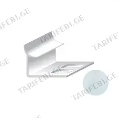 შიდა კუთხე ფილის Salag PVC 9/2500 მმ Marm. ლაჟვარდი
