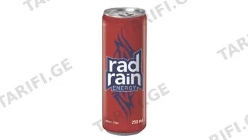 ენერგეტიკული სასმელი "Rad Rain" 250 მლ