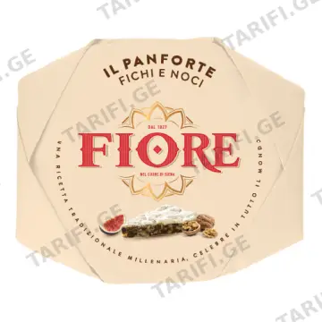 იტალიური PANFORTE ლეღვისა და თხილის / FIORE/ 227 გრ