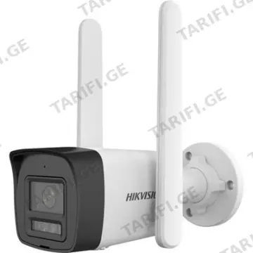 კამერა IP Hikvision,DS-2CD1043G2-LIDUF/4G/SL(2.8mm),4mp,Bullet,IR30m,WL30m,Hybrid Light,Mic&SPK,microSD,IP67