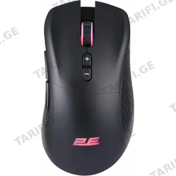 მაუსი 2E 2E-MG350UB-WL, RGB, USB, Wireless, Gaming Mouse, Black