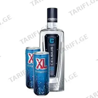 არაყი "ცელსი" კლასიკი 1 ლ + 2 XL 0,25