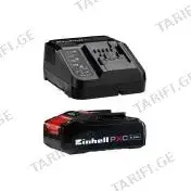 ელემენტი+დამტენი 18V 2.5AHM PXC EINHELL