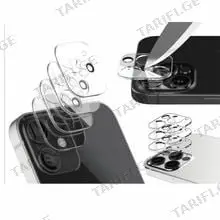 Newface Camera Lens Protector For iPhone 12 - Clear კამერის დამცავები