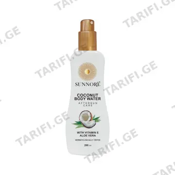 ქოქოსის წყალი sun 200მლ 3635 სანორე - Sunnoré