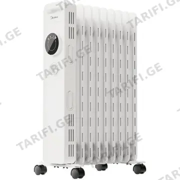 11 სექციანი ზეთის რადიატორი MIDEA NY2311-22M (2300W)