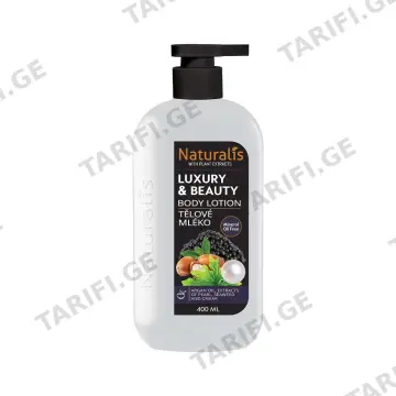 სხეულის ლოსიონი Luxury And Beauty 400 მლ 3017 ნატურალისი - Naturalis